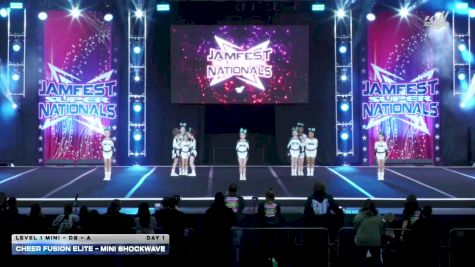 Cheer Fusion Elite - Mini Shockwave [2026 L1 Mini - D2 - A DAY 1] 2026 JAMfest Cheer Super Nationals