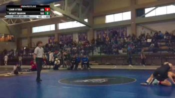 126 lbs Semifinal - Liam O`dea, Laramie vs Wyatt Mason, Thunder Basin High School