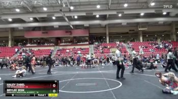 85 lbs Round 5 (6 Team) - Haley Zabel, The Untouchables vs Brylee Irsik, Nebraska Wrestling Academy
