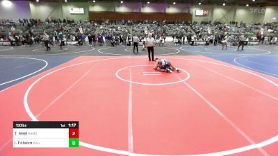 130 lbs Rr Rnd 2 - Ty Reel, Ramona Dawg Pound WC vs Iziah Folsom, Willits Grapplin Pack