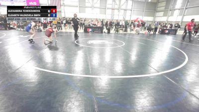 U20 Women - 53 lbs Champ. Round 2 - Alexandra Tchekounova, NJ vs Elizabeth Valenzuela Smith, AZ