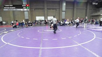 215 lbs Cons. Round 2 - Gage Vest, Platte County vs Nathan Rampey, McAlester