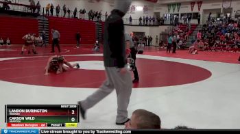 113 lbs Round 1 - Landon Burington, Waukon vs Carson Wild, Anamosa