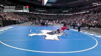 132-3A 1st Place Match - Caycen Scholz, Bennett vs Parker Wickam, Eaton