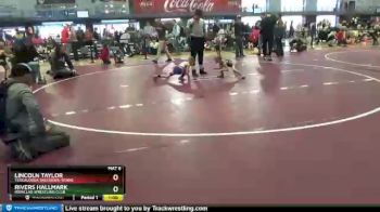 40 lbs Cons. Semi - Rivers Hallmark, Ironclad Wrestling Club vs Lincoln Taylor, Tuscaloosa Takedown Titans