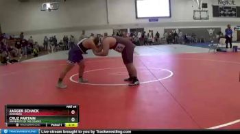 285 lbs Cons. Round 2 - Cruz Partain, University Of The Ozarks vs Jagger Schack, Augsburg