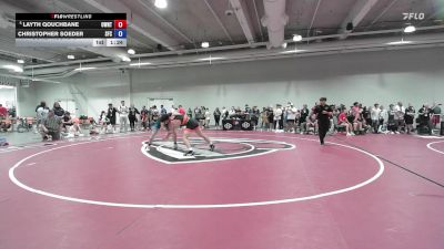 85 lbs Cons. Round 3 - Layth Qouchbane, Oregon Wrestling National Team vs Christopher Soeder, Seasons Freestyle Club