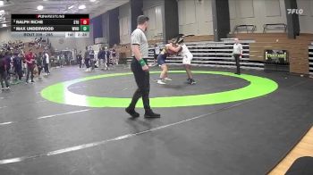 285 lbs 5th Place Match - Ralph Riche, St. Thomas University vs Max Underwood, West Virginia University Institute Of Technology