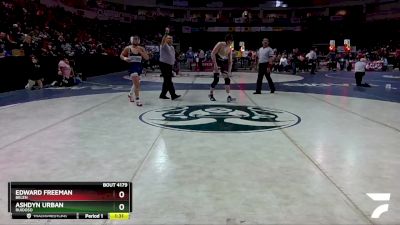 4A 139 lbs Quarterfinal - Edward Freeman, Belen vs Ashdyn Urban, Ruidoso