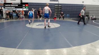 150 lbs Round 5 - Carter Freestone, Fighting Squirrels Wrestling Club vs Jackson Beck, Fighting Squirrels Wrestling Club