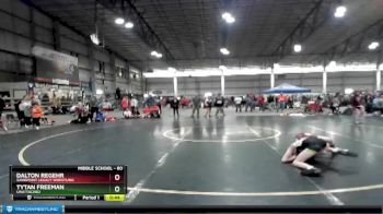 80 lbs Cons. Round 7 - Tytan Freeman, Unattached vs Dalton Regehr, Sandpoint Legacy Wrestling