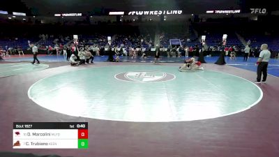 126 lbs Round Of 16 - Derek Marcolini, Milford [MA] vs Carter Trubiano, Keene