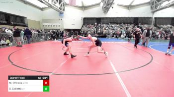 140-J lbs Quarterfinal - Matteo Offreda, Notorious Wrestling Club vs Daniel Colletti, Olympic