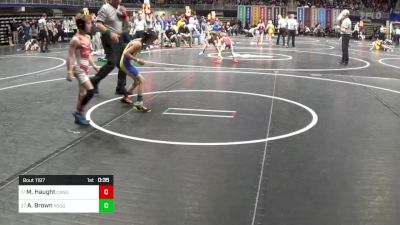 55 lbs Consi Of 16 #2 - Mason Haught, Canon McMillan vs Anthony Brown, Yough