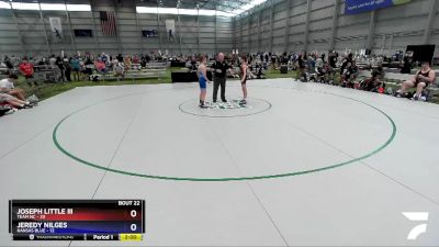 100 lbs 2nd Wrestleback (16 Team) - Joseph Little III, TEAM NC vs Jeredy Nilges, Kansas Blue