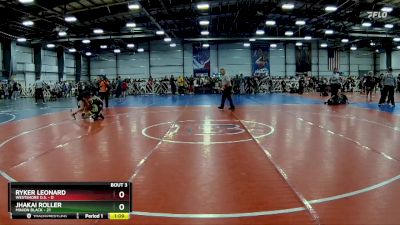 88 lbs Rd# 2 10:30am Friday - Jhakai Roller, Minion Black vs Ryker Leonard, Westshore D.S.