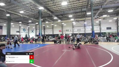 73 lbs Semifinal - Silas Templar, Run To Danger vs Brendon Lo, Redwood WC