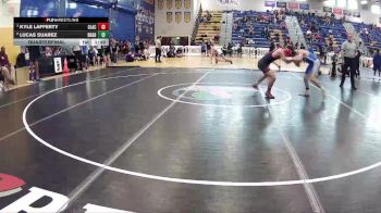 132 Gold Quarterfinal - Kyle Lafferty, Glynn Academy vs Lucas Suarez, Braddock