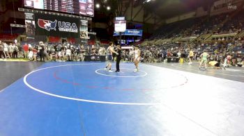 145 lbs Cons 16 #2 - Josh Fish, Utah vs August Hibler, New Jersey