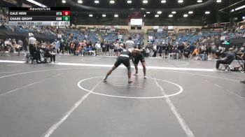 157 lbs Champ. Round 2 - Cale Hein, Ottawa University vs Chase Groff, Concordia (Neb.)
