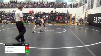 152 lbs Consolation - Conor Leonard, Northern Lebanon vs Gage Bishop, Biglerville