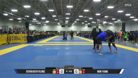 Won Y Kang vs Steven Keith Yelenic 2026 Pan IBJJF Jiu-Jitsu No-Gi Championship