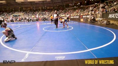 85 lbs Consi Of 32 #2 - Gabriel Rigdon, Stronghold Wrestling Club vs Kellan Dunn, Wolf Pack WC