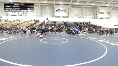 75 lbs 3rd Place Match - Dexter Zalewski, Perry Youth Wrestling Club vs Daniel Dziuban, Club Not Listed