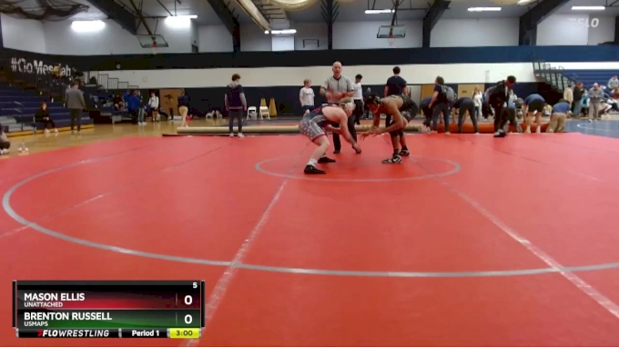 197 lbs 3rd Place Match - Mason Ellis, Unattached vs Brenton Russell ...