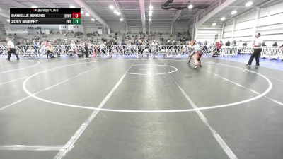 235 lbs Round Of 16 - Danielle Jenkins, East Rowan Wrestling Club vs Zoey Murphy, Wrecking Crew Dream Crushers