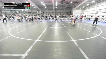 235 lbs Round Of 16 - Danielle Jenkins, East Rowan Wrestling Club vs Zoey Murphy, Wrecking Crew Dream Crushers