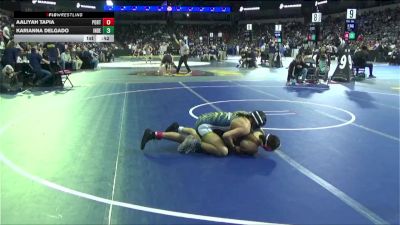 135 lbs Consi Of 16 #1 - Aaliyah Tapia, Porterville (CS) vs Karianna Delgado, Inderkum (SJ)