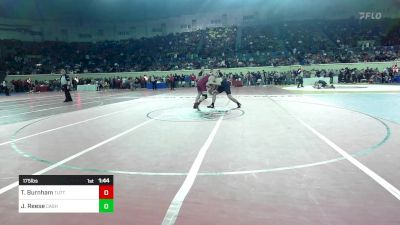 175 lbs Round Of 128 - Tanner Burnham, Tuttle vs Jacob Reese, Cashion Wrestling