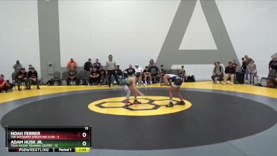 75 lbs Round 2 (6 Team) - Adam Husk Jr., Team Nazar Training Center vs Noah Ferrer, The Outsiders Wrestling Club