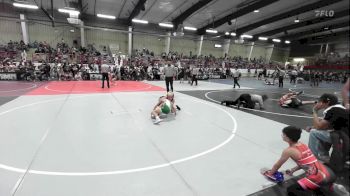 74 lbs Consi Of 8 #2 - Vince Campbell, Red Wave vs Brandon Sandoval, Alamosa