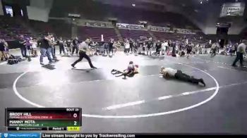 67 lbs Placement - Manny Mota, Duran Wrestling Club vs Brody Hill, Pomona Elite/Wrecking Crew