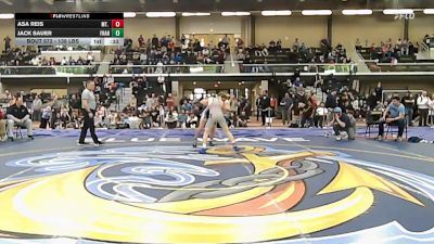138 lbs Consolation - Asa Reis, Mt. Anthony Union vs Jack Sauer, Franklin