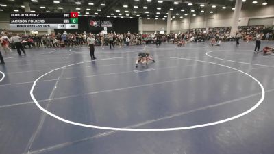 92 lbs Cons. Rd Of 32 - Jackson Folkers, Moen Wrestling Academy vs Dublin Scholz, Bennett Wrestling Club