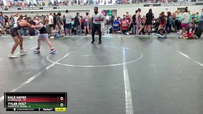 100 lbs Round 5 (6 Team) - Tyler Holt, Charlotte Vikings vs Kale Hayes, Glasgow WA