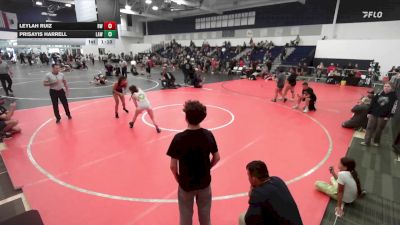 110 lbs 1st Place Match - Prisayis Harrell, LAWC vs Leylah Ruiz, Reign WC