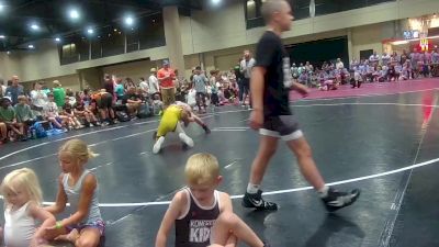 100 lbs Round 4 (6 Team) - Kellen Mitchell, Ironclad Koncrete Kids vs Bennett Leonards, BHWC/ Dirt Divers