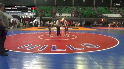 1A-4A 113 Champ. Round 1 - Nathan Holladay, Madison County vs Owen Smith, Hamilton High School