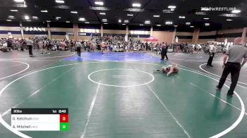 80 lbs 5th Place - Onesty Ketchum, Stay Sharp vs Akeeah Mitchell, NM Gold