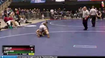 184 lbs Semifinal - 1 Ben Lee, Grand View vs 4 Sam Osho, Marian