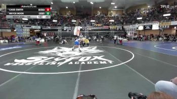 165 lbs Cons. Round 2 - Reyce Booe, Cherryvale Hs vs Cass Smith, WaKeeney-Trego Community Hs