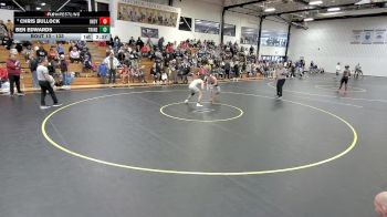 133 lbs Champ. Round 1 - Chris Bullock, Indianapolis vs Ben Edwards, Trine