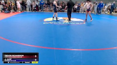 102 lbs 1st Place Match - Trevor Richardson, FordDynastyWrestlingClub vs Jj Jump, Newberg Mat Club