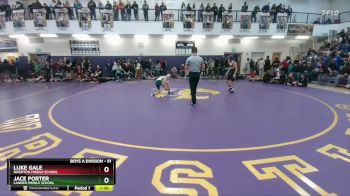 91 lbs Cons. Round 2 - Luke Gale, Riverton Middle School vs Jace Porter, Lander Middle School