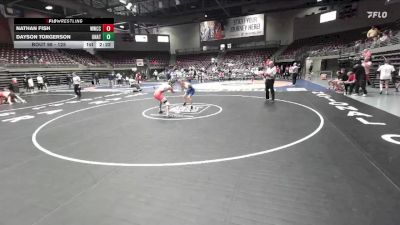 125 lbs Semifinal - Dayson Torgerson, Unattached vs Nathan Fish, Western Wyoming Community College