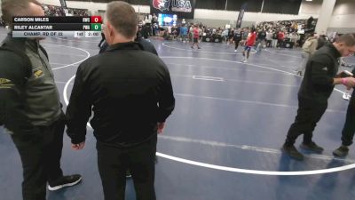 120 lbs Champ. Rd Of 32 - Carson Miles, Reddot Wrestling Club vs Riley Alcantar, Panda Wrestling Alliance